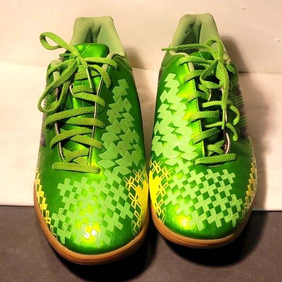 Adidas Predito Mens Indoor Football Trainers Boots - Lime Green - Picture 3 of 8
